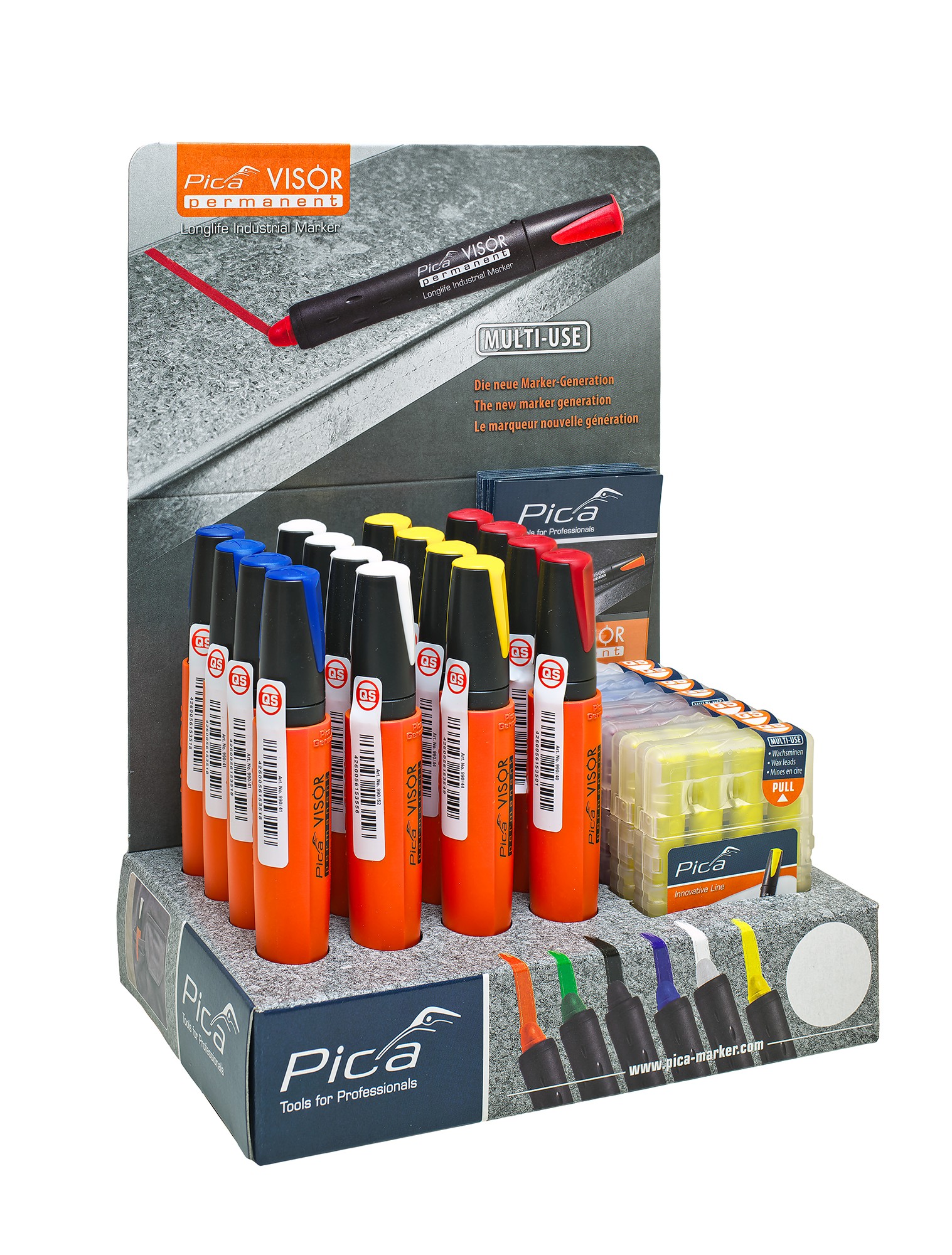 Expositor mixto Pica Visor Permanente